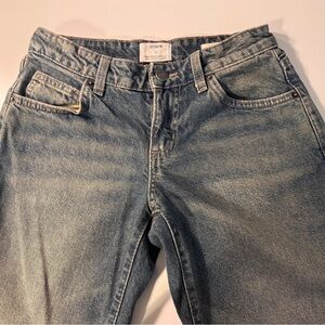 Cotton On Light Blue Straight Leg Jeans
